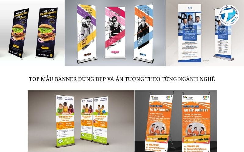 Top mẫu banner đứng đẹp và ấn tượng 